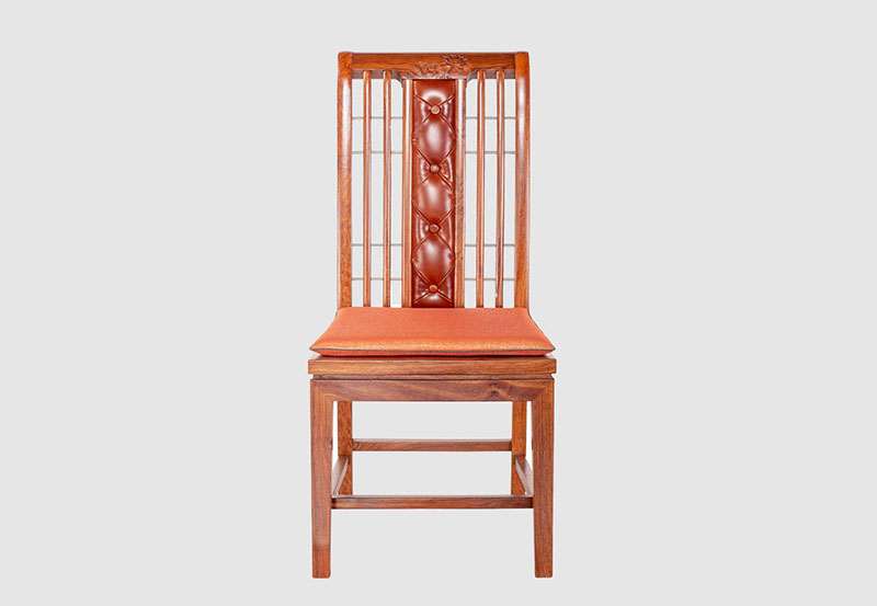 凌河芙蓉榭中式实木餐椅效果图