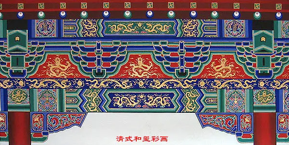 凌河中国建筑彩画装饰图案