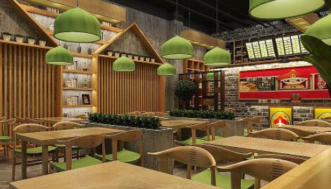 凌河如何设计中式快餐店打造中式风味